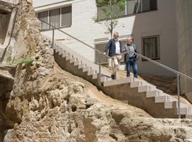 S’obre el pas al carrer del General després de les obres de reurbanització 