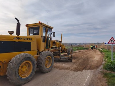La Paeria arrenca la campanya de manteniment dels camins de terra de l’Horta