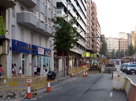 Imatge de la notícia Afectació per les obres del carril bici als col·legis Maristes, Santa Anna i Pràctiques I 