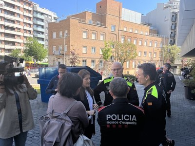 Cristina Morón assegura que els fets d’aquesta matinada a la Mariola són “puntuals” i que al barri hi ha “presència policial continuada”