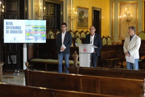 Imatge de la notícia Demà entra en vigor la nova ordenança de mobilitat, que millora la protecció dels vianants 