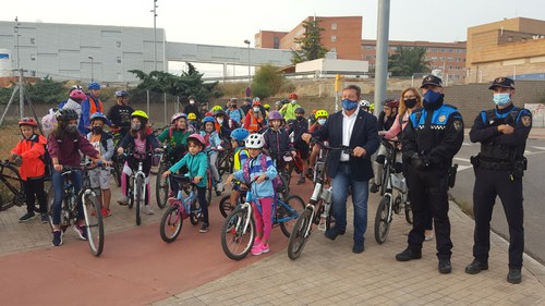Imatge de la notícia El BiciBús clou els actes organitzats amb motiu de la Setmana Europea de la Mobilitat a Lleida 