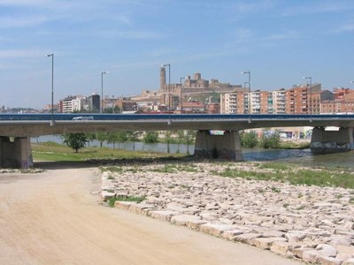 El pont de Pardinyes registra diàriament prop de 450 desplaçaments en bici o VMP