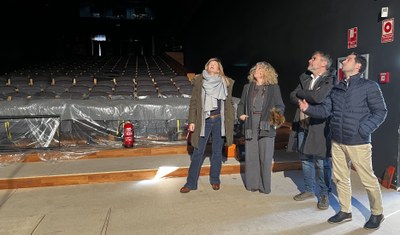 El Teatre municipal de l’Escorxador guanya en il·luminació i seguretat amb una inversió de 140.000 euros