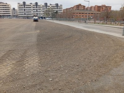 Enllestida la millora de l’aparcament dissuasiu del carrer Riu Ebre