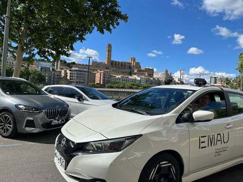 Imatge de la notícia Es posa en marxa el nou sistema de control de la zona blava amb càmera de lectura de matrícules