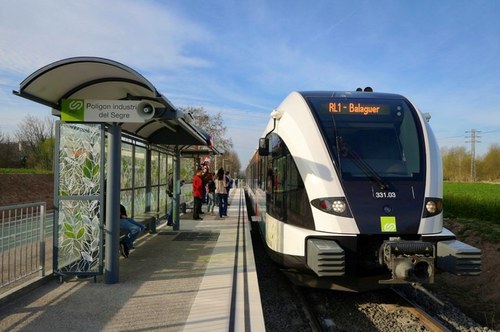 Imatge de la notícia Estrena del nou baixador ferroviari del polígon industrial El Segre