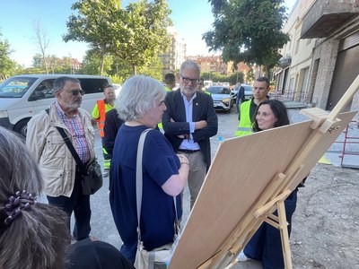 Fèlix Larrosa: “Millorar l’espai públic als barris és invertir directament en la qualitat de vida i el benestar dels veïns i veïnes”