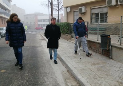 Finalitzen les obres al carrer Grealó de Llívia 