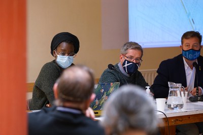 Presentació del projecte de pacificació del carrer Hostal al Consell de zona de La Bordeta