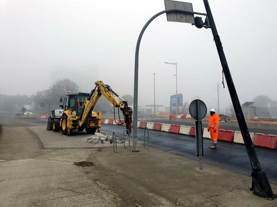 Inici de la segona fase de les obres de remodelació de l’avinguda Indústria