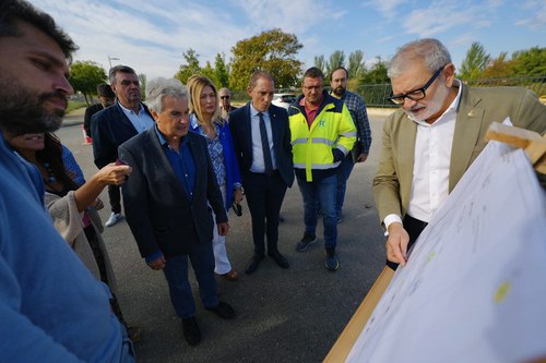 Imatge de la notícia Inici de les obres de prolongació del carrer Roure