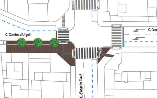 Imatge de la notícia L’Ajuntament de Lleida inicia els treballs de millora de la mobilitat de vianants a l’entorn de l’Escola Sagrada Família