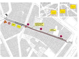 Imatge de la notícia L’Ajuntament de Lleida inicia la primera fase de la remodelació i millora de l’accessibilitat del carrer Anselm Clavé 