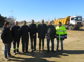 Imatge de la notícia L’Ajuntament de Lleida inicia les obres d’urbanització de la prolongació del carrer Victòria Kent a Ciutat Jardí 