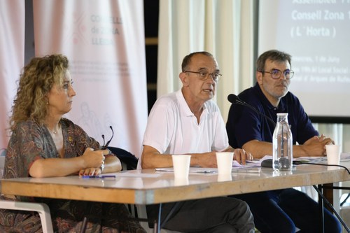 Imatge de la notícia L’alcalde de Lleida, al Consell de Zona de l’Horta 