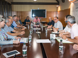 Imatge de la notícia L’alcalde Miquel Pueyo es reuneix amb la comissió de l’Horta de la FAVLL