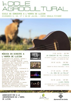 L’Horta de Lleida estrena cicle agrocultural 