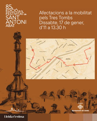 La desfilada de carrosses de Sant Antoni Abat canvia de recorregut