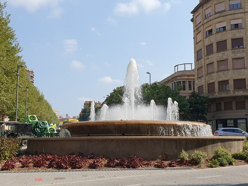 Imatge de la notícia La font de l'avinguda de Catalunya, en marxa