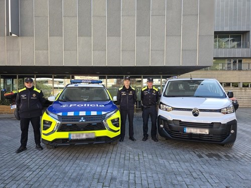 Imatge de la notícia La Guàrdia Urbana de Lleida reforça la seva flota amb dos nous vehicles policials