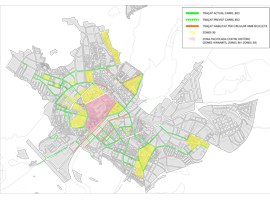 La Paeria ampliarà les zones 20 i 30 a set barris i crearà eixos pacificats per connectar-les amb el centre 