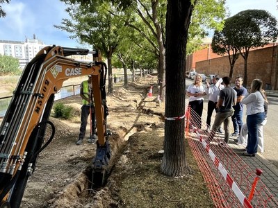 La Paeria avança amb el pla de renovació de l’enllumenat de la ciutat amb una actuació als carrers Canal i Campament, a la Bordeta