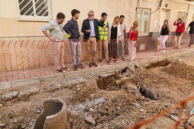 La Paeria avança en la renovació de la xarxa d’aigua i el clavegueram als Mangraners