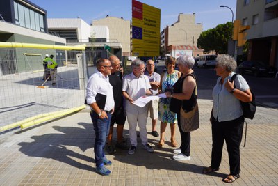 La Paeria condicionarà la vorera de davant l’Escola Minerva al carrer Valls d’Andorra