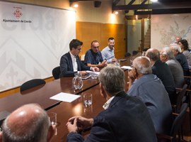 Imatge de la notícia La Paeria crearà un grup de treball amb els empresaris per millorar les infraestructures del Polígon Industrial El Segre