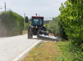 Imatge de la notícia La Paeria desbrossa els vorals d’onze dels camins principals de l’Horta 