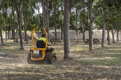 La Paeria engega una actuació intensiva per a millorar el manteniment al Parc de Joan Oró