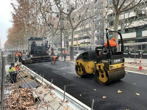 Imatge de la notícia La Paeria enllesteix la primera fase de les obres de remodelació de la Rambla de Ferran