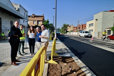 La Paeria enllesteix la renovació d’un tram de l’avinguda Flix