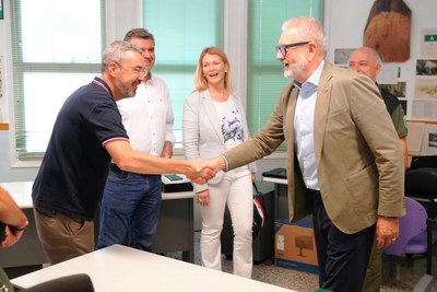 La Paeria es compromet a iniciar els treballs del pla de gestió de les zones d'exclusió de caça de Lleida
