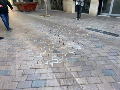 La Paeria inicia dilluns els treballs de reparació del paviment dels carrers General Brito, Ramon Castejon i Maria Sauret