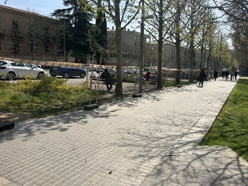 Imatge de la notícia La Paeria inicia l’arranjament dels parterres de la Rambla d’Aragó