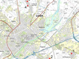 Imatge de la notícia La Paeria inicia la millora de diversos passos elevats a Lleida 