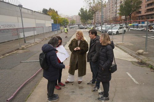 Imatge de la notícia La Paeria inicia les obres per a crear una gran zona verda de 16 metres d’ample a l'avinguda Doctor Fleming