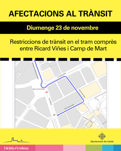 Imatge de la notícia La Paeria millora aquest diumenge la xarxa de semàfors al carrer Balmes