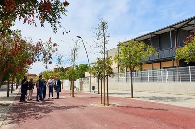 La Paeria millora la mobilitat al barri de Ciutat Jardí amb l’obertura de la prolongació del carrer del Roure