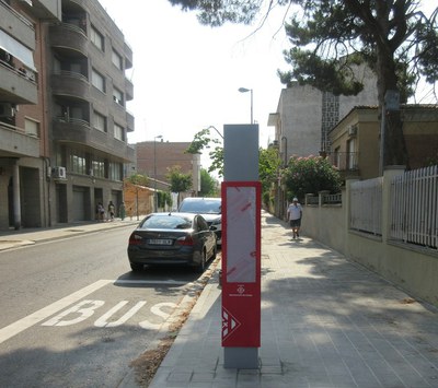 La Paeria millora la senyalització de les parades del transport urbà col·lectiu