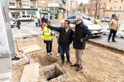 La Paeria millora la xarxa de clavegueram i l’enllumenat a la Mariola