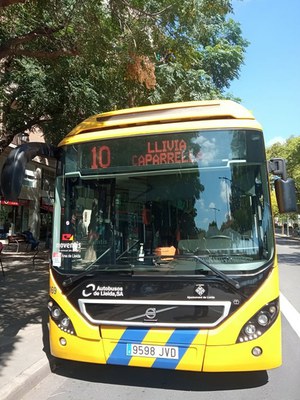 La Paeria reforça la línia de transport urbà L10 per millorar el servei a la Caparrella