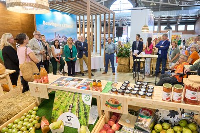 La Paeria reivindica l’Horta de Lleida a l’estand municipal de la Fira de Sant Miquel