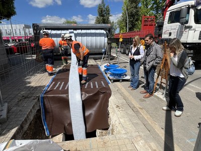La Paeria renova la canonada principal d'aigua potable de la ciutat