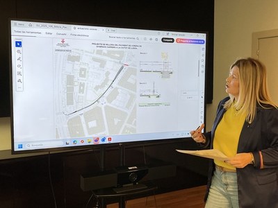 La Paeria renovarà integralment les voreres de quatre carrers amb una inversió de 800.000 euros