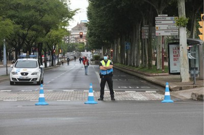 La Paeria vianalitza diversos carrers de la ciutat aprofitant l’estat d’alarma 