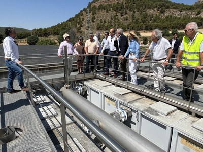 La planta potabilitzadora de l’embassament de Santa Anna entrarà en funcionament a finals d’any