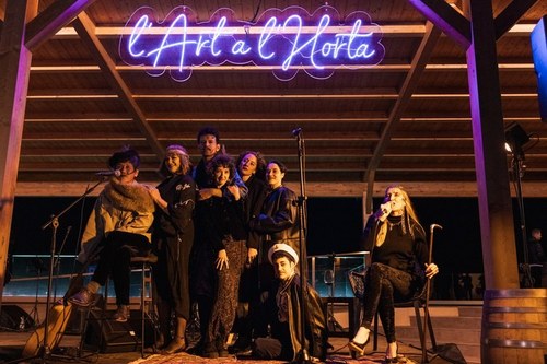 Imatge de la notícia L'edició de tardor de l’Art a l’Horta omple de música, poesia i gastronomia el Celler de Sanui